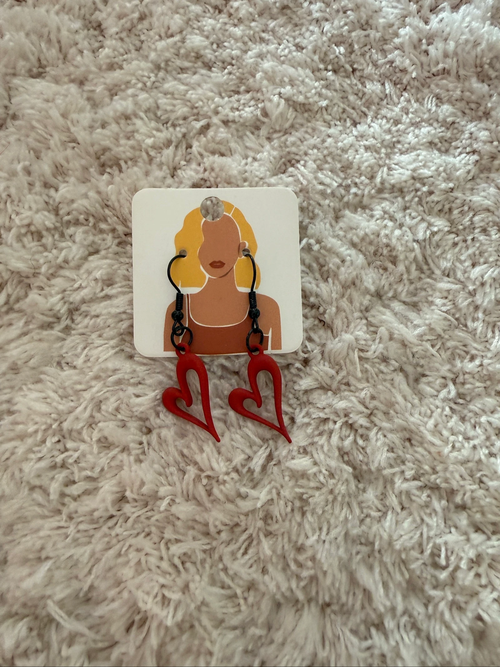 Heart earrings – photo 5